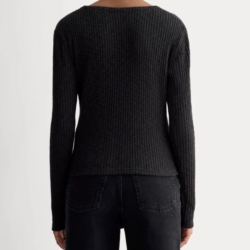 Everlane Cozy Rib Cardigan - Picture 9 of 10